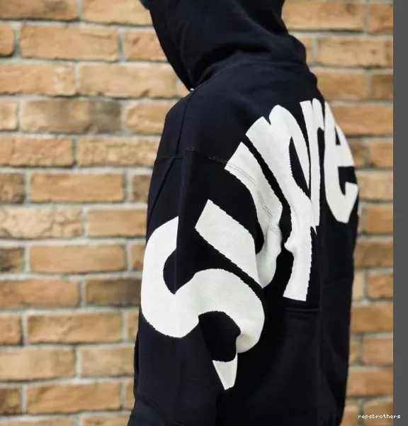 Grey HOODED XL S LOGO Big SWEATSHIRT L M Back Hoodie Black JACQUARD LOGO BIG Sweatshirt 0823